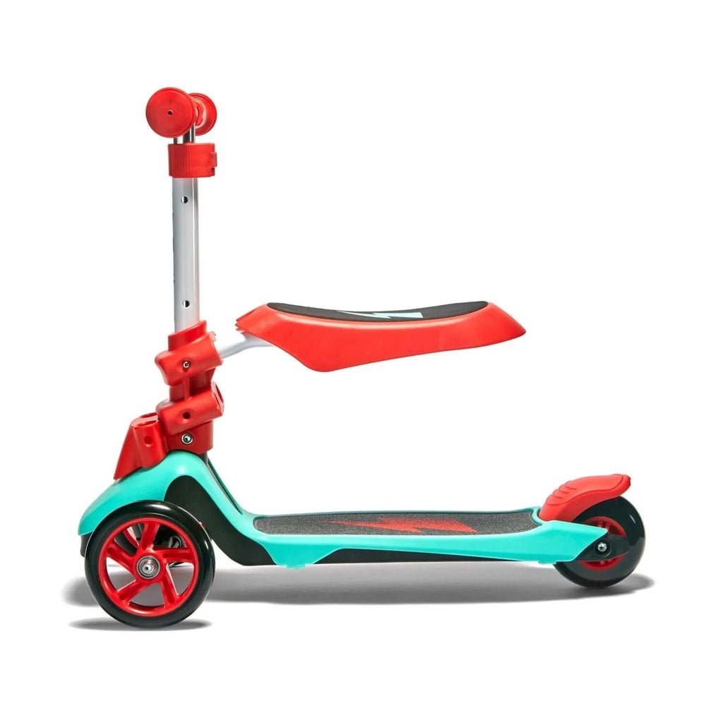SVOLTA "Ace" 2-in-1 Sit and Stand Toddler Convertible Scooter - Red - jackandbo.com