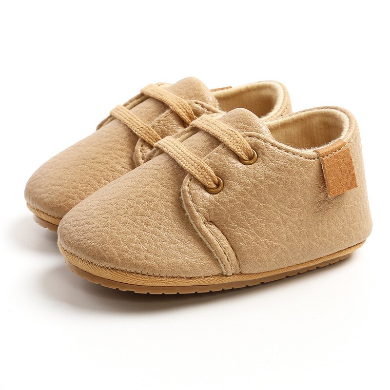 Cotton Sole Baby Crib Shoes - jackandbo.com