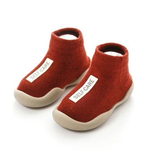 Self-Care Baby Cotton Knitted Shoes - jackandbo.com
