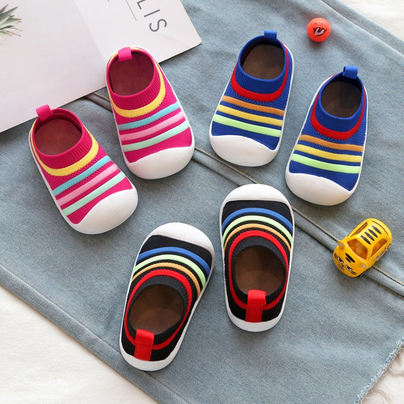 Jazz Baby's Cotton Knitted Shoes - jackandbo.com