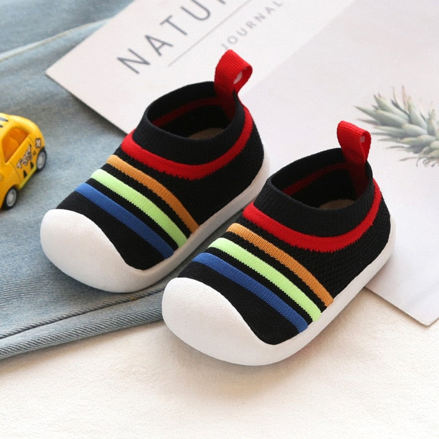 Jazz Baby's Cotton Knitted Shoes - jackandbo.com
