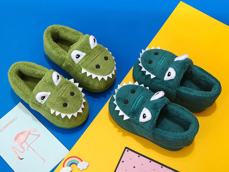 Dinosaur Baby Slippers - jackandbo.com