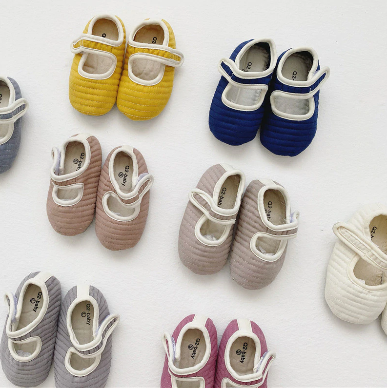 Vintage Style Soft Sole Crib Baby Shoes - jackandbo.com